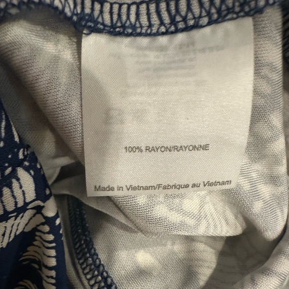 Tory Burch blue/white midi dresss size S - Picture 9 of 9